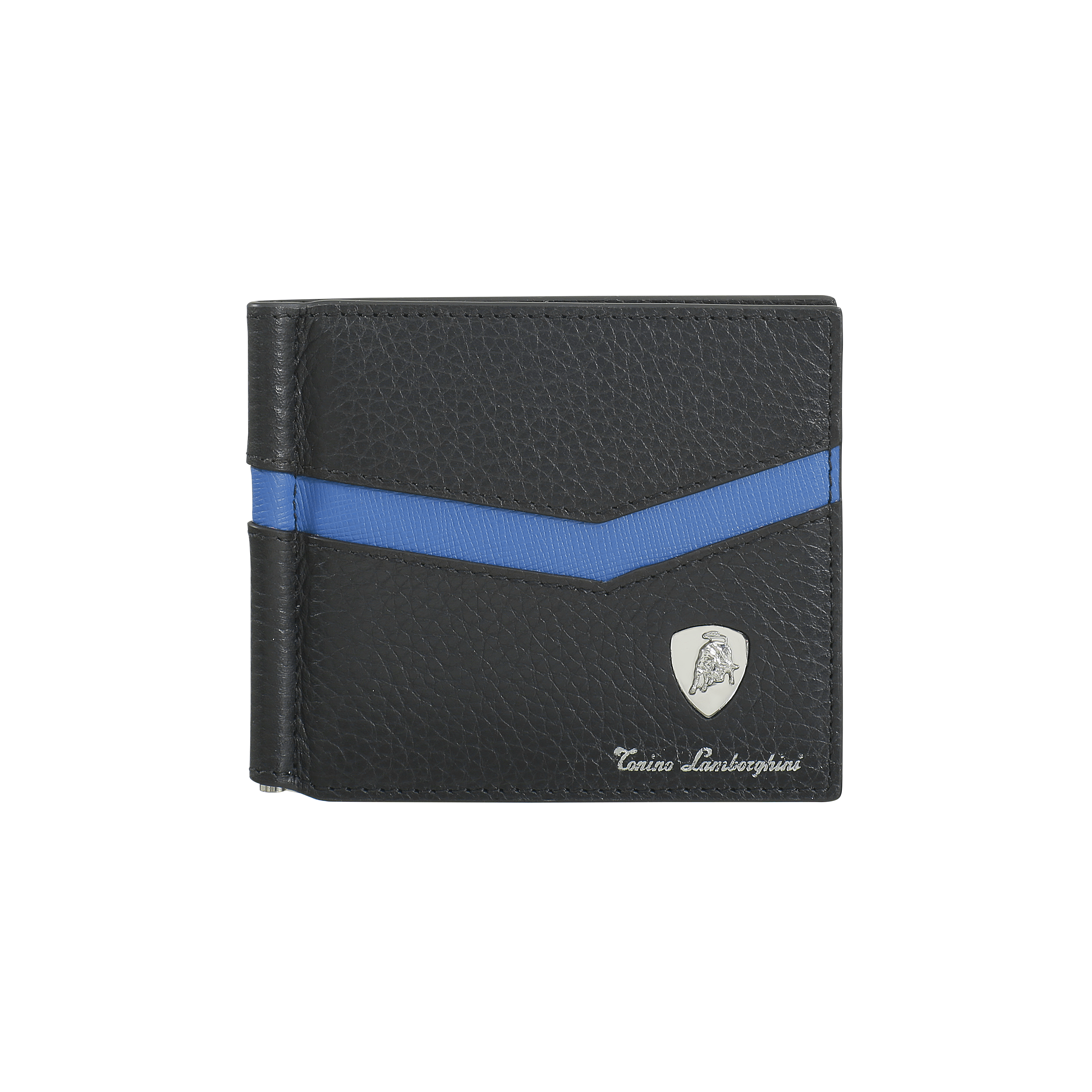 Wallet 8 C/C with clip Velocità Black / Blue