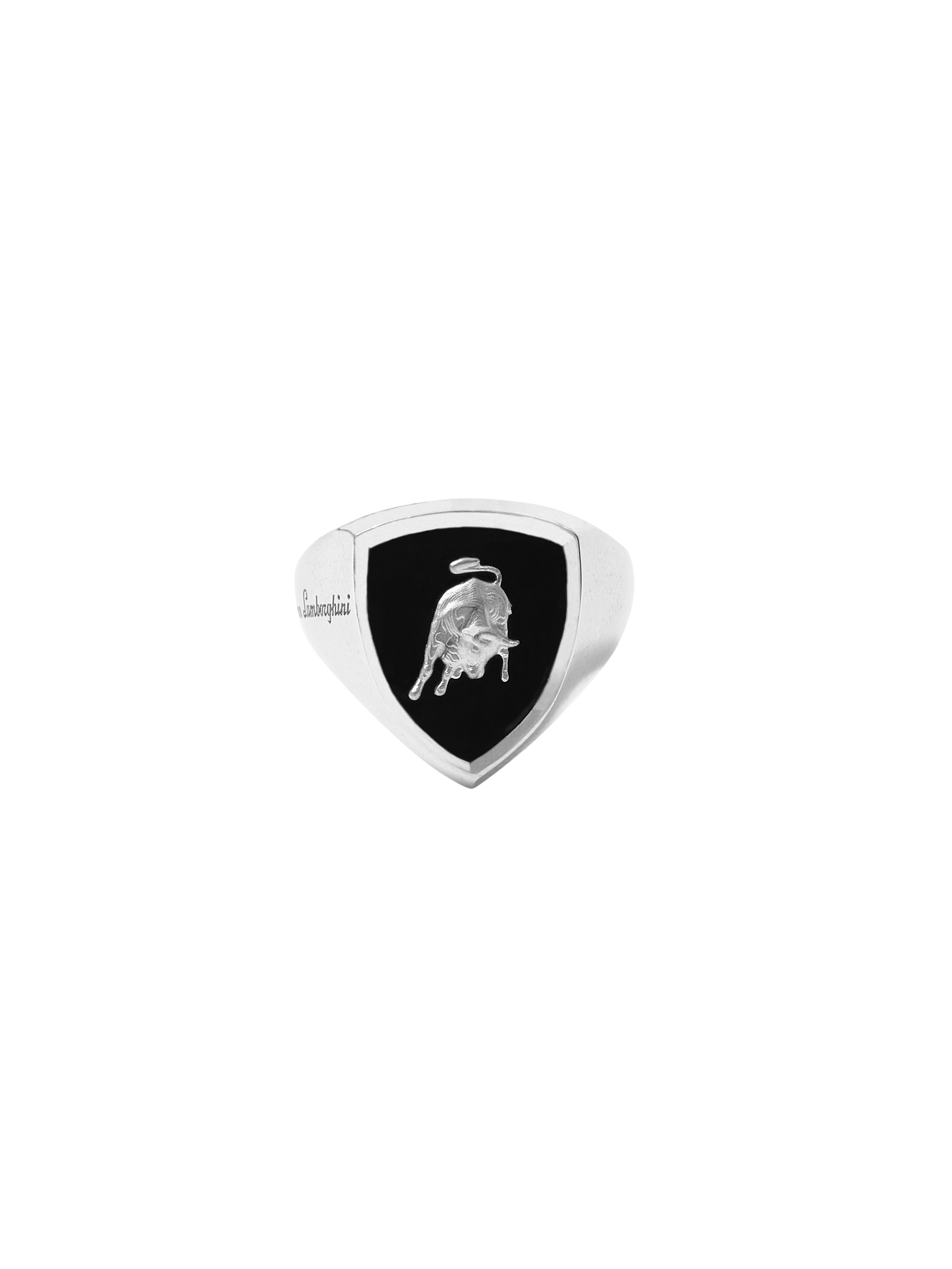 Enamel Shield Logo Ring - size 24