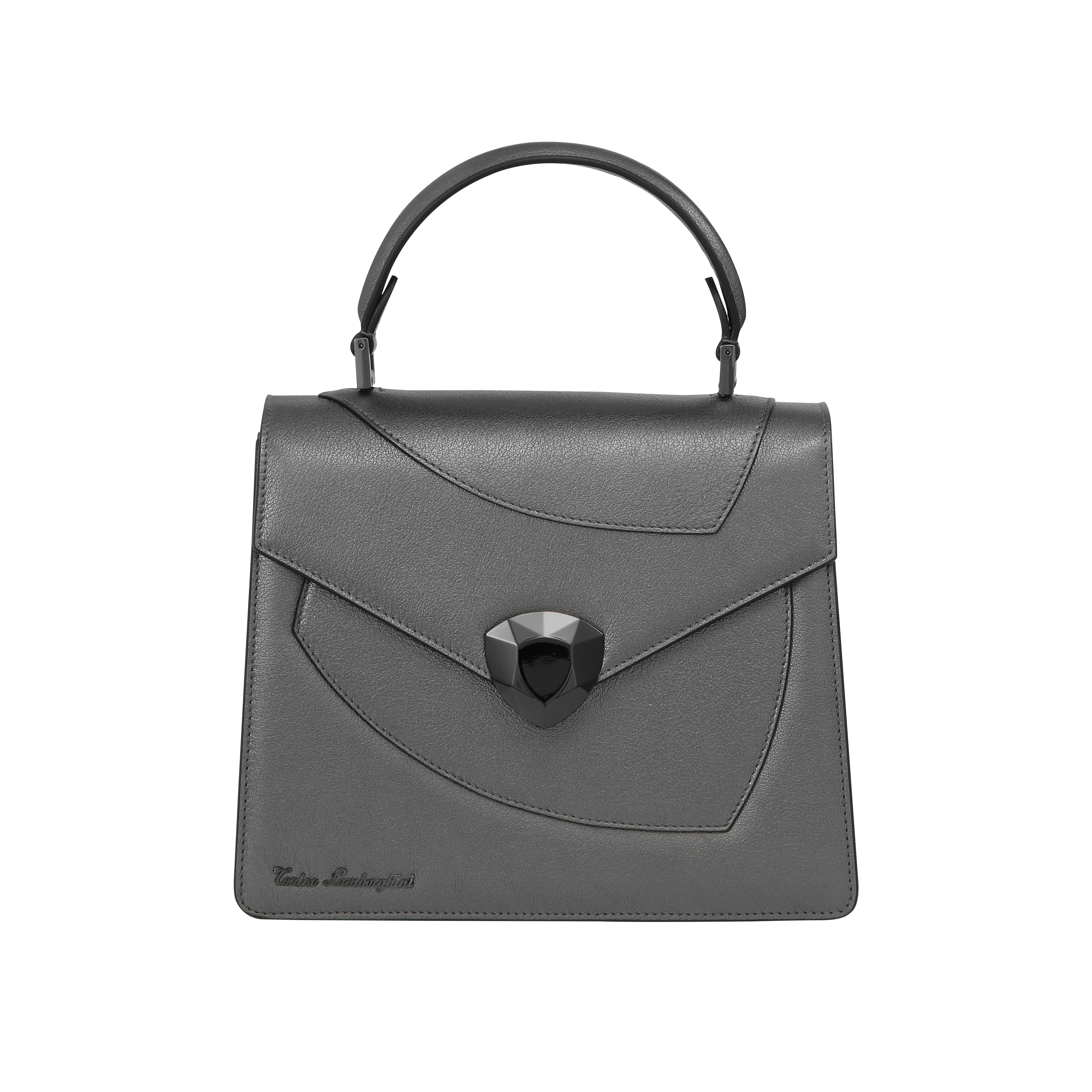 Shield Top Handle Bag Anthracite