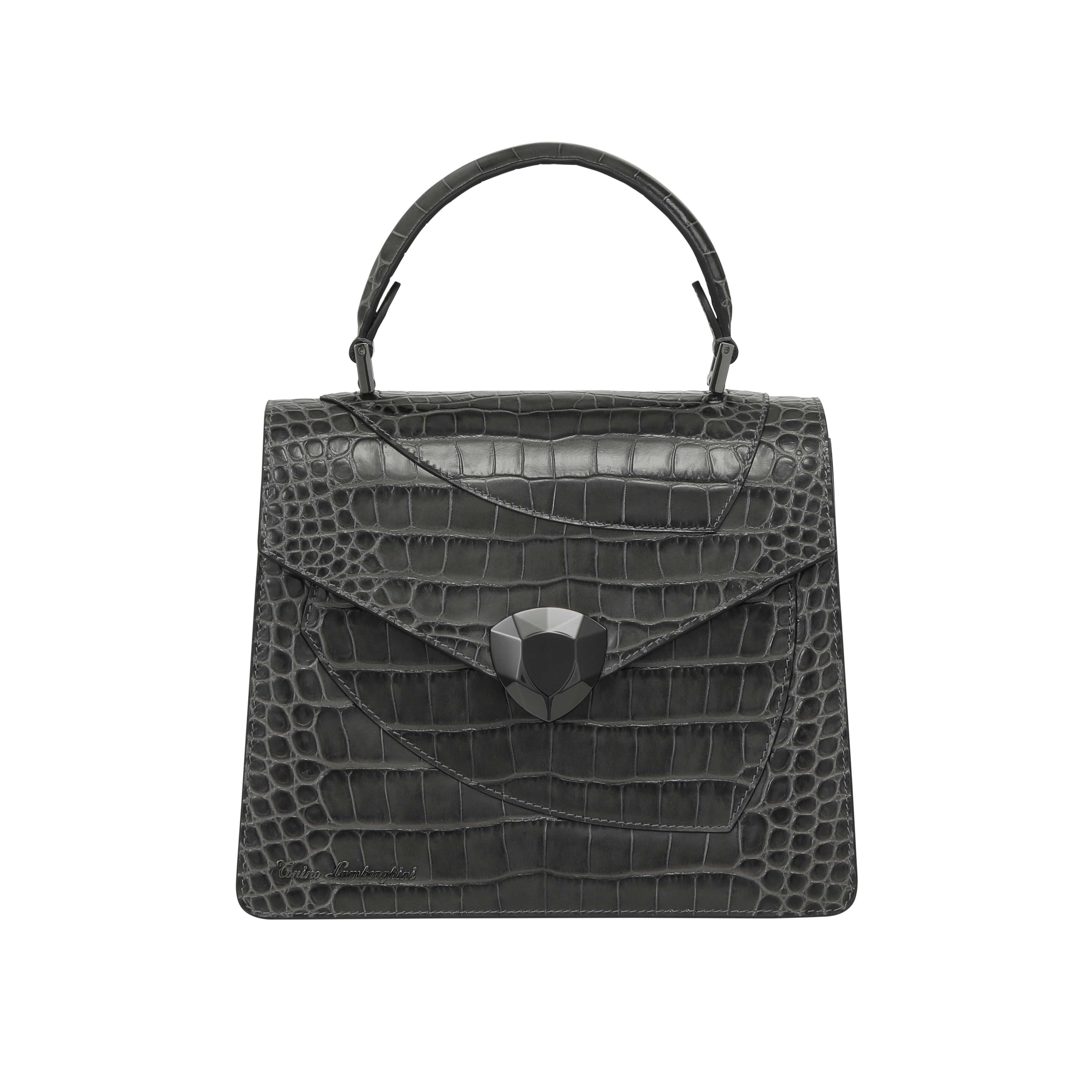 Shield Top Handle Bag Anthracite