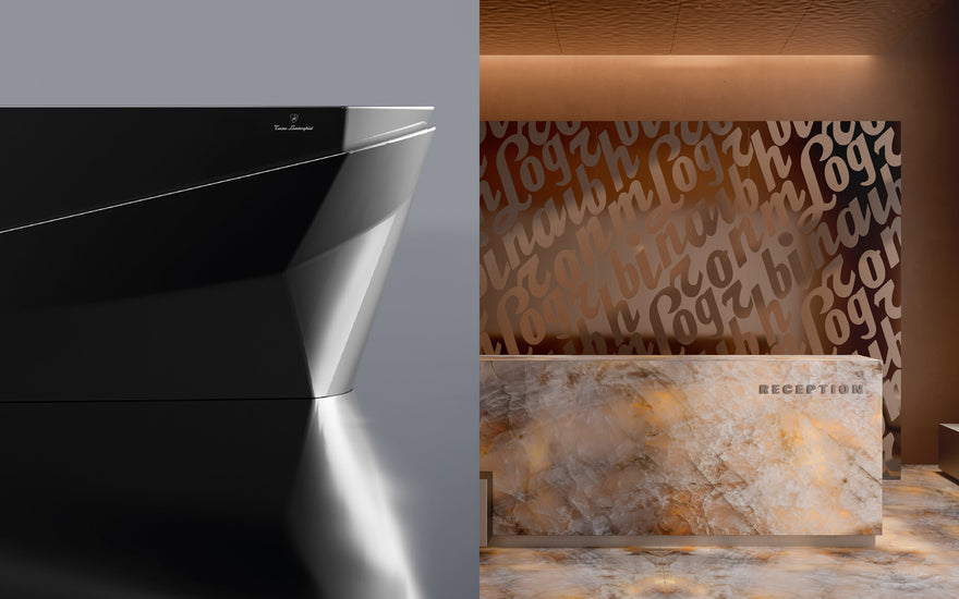 Tonino Lamborghini at Cersaie 2025 presents new collection of bathroom furniture and luxury surfaces