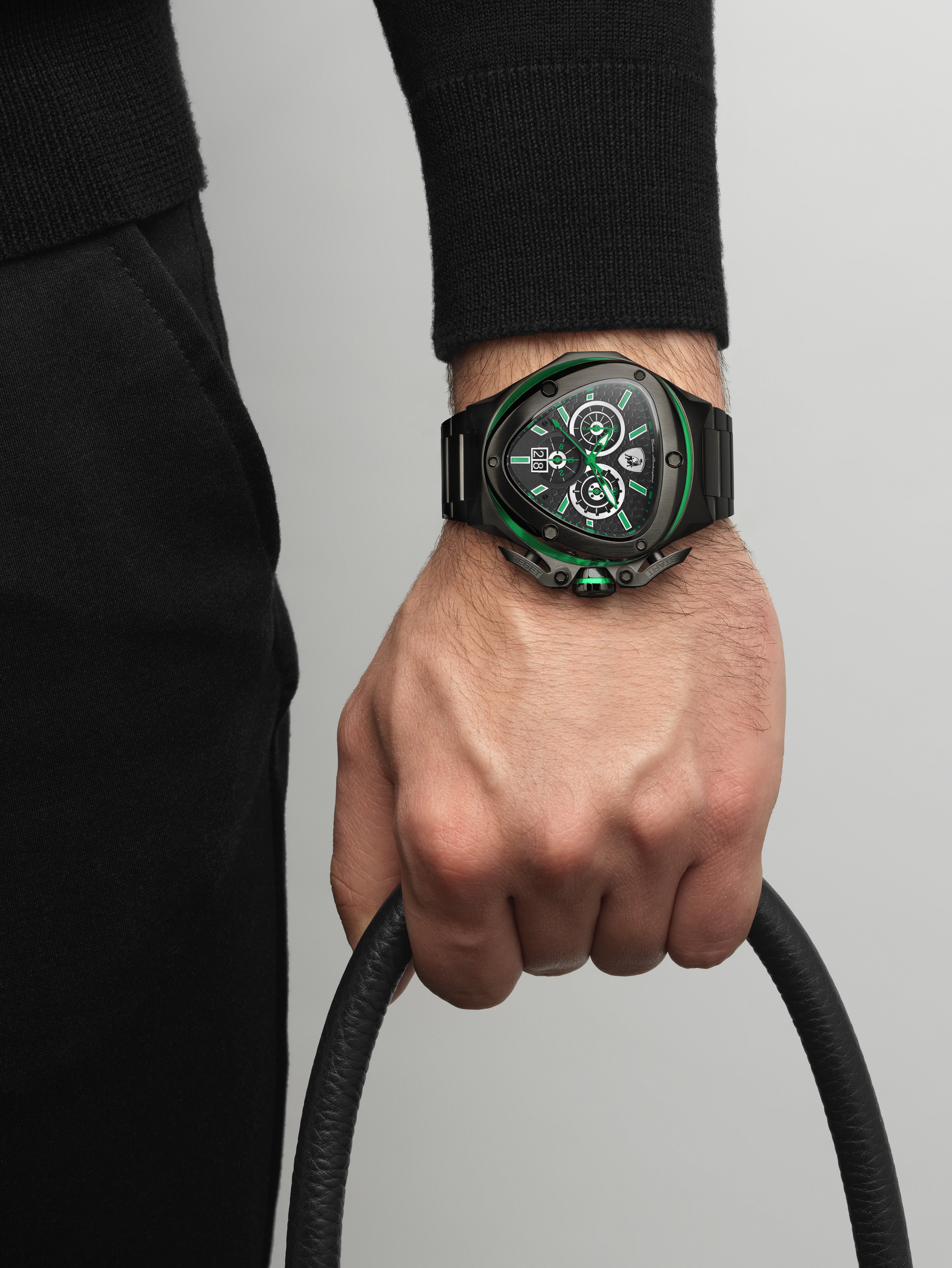 Spyder X Black Green – TONINO LAMBORGHINI