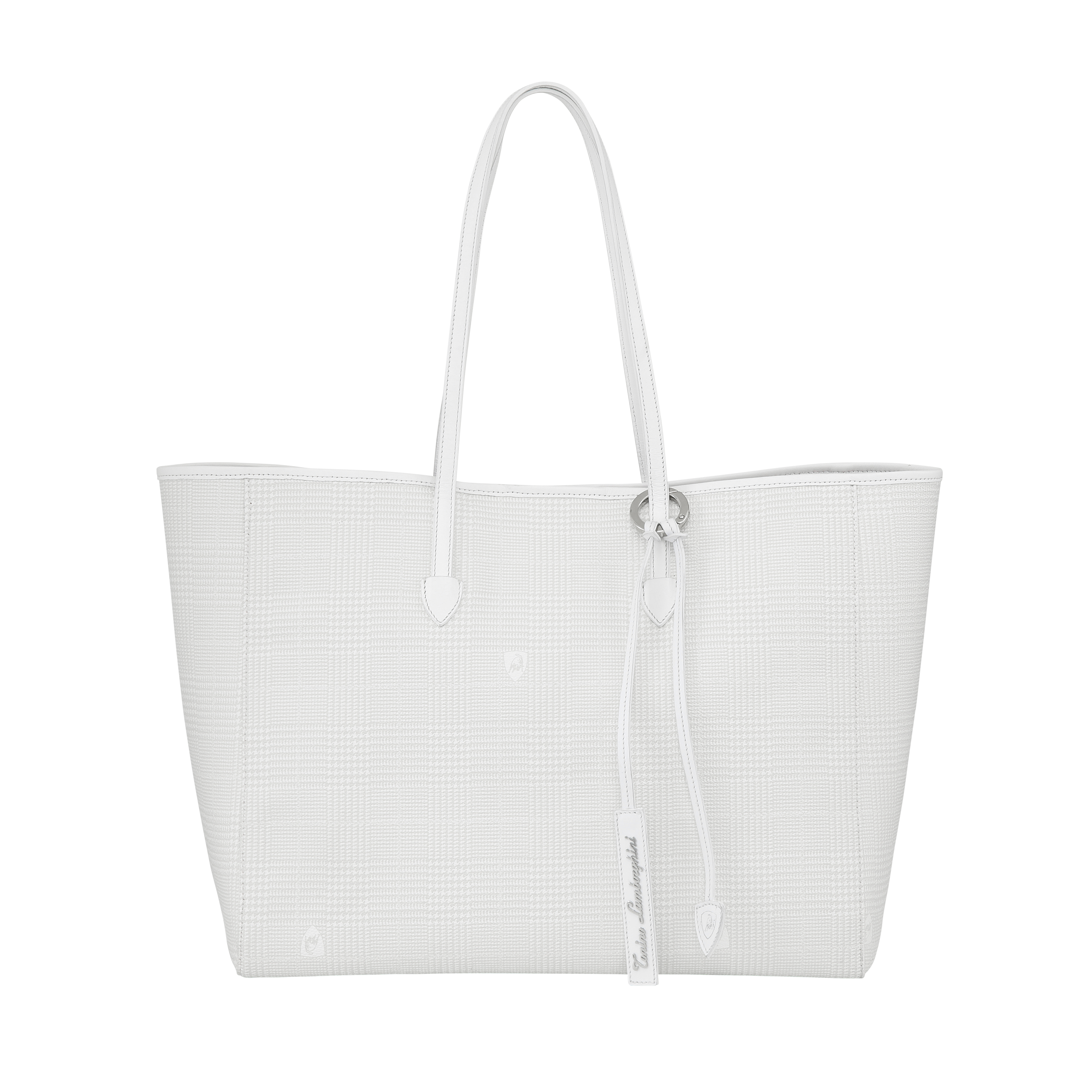 Large shopper bag Day by Day White Galles / Fuchsia