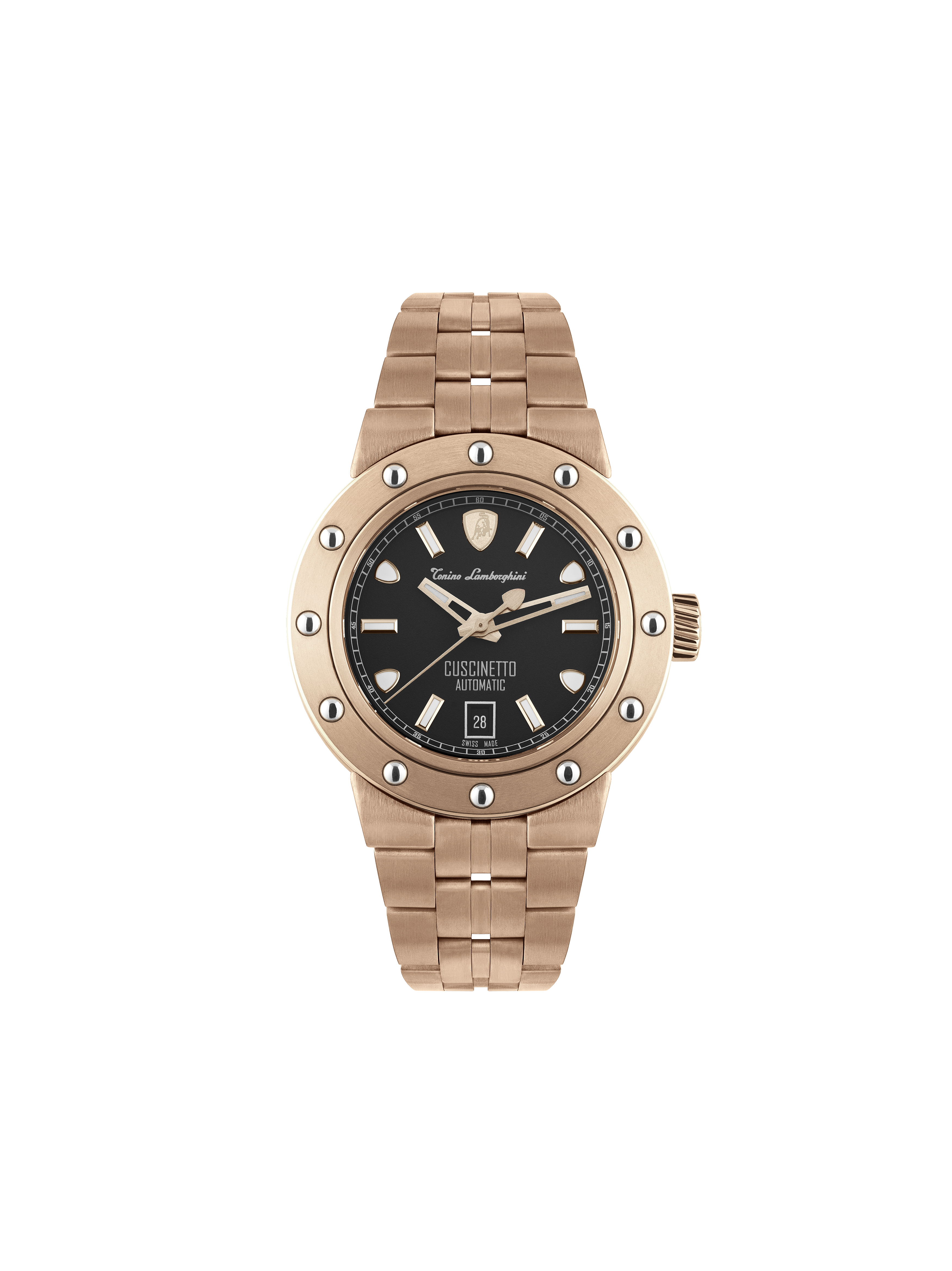 Cuscinetto With Bracelet Rose Gold / Black