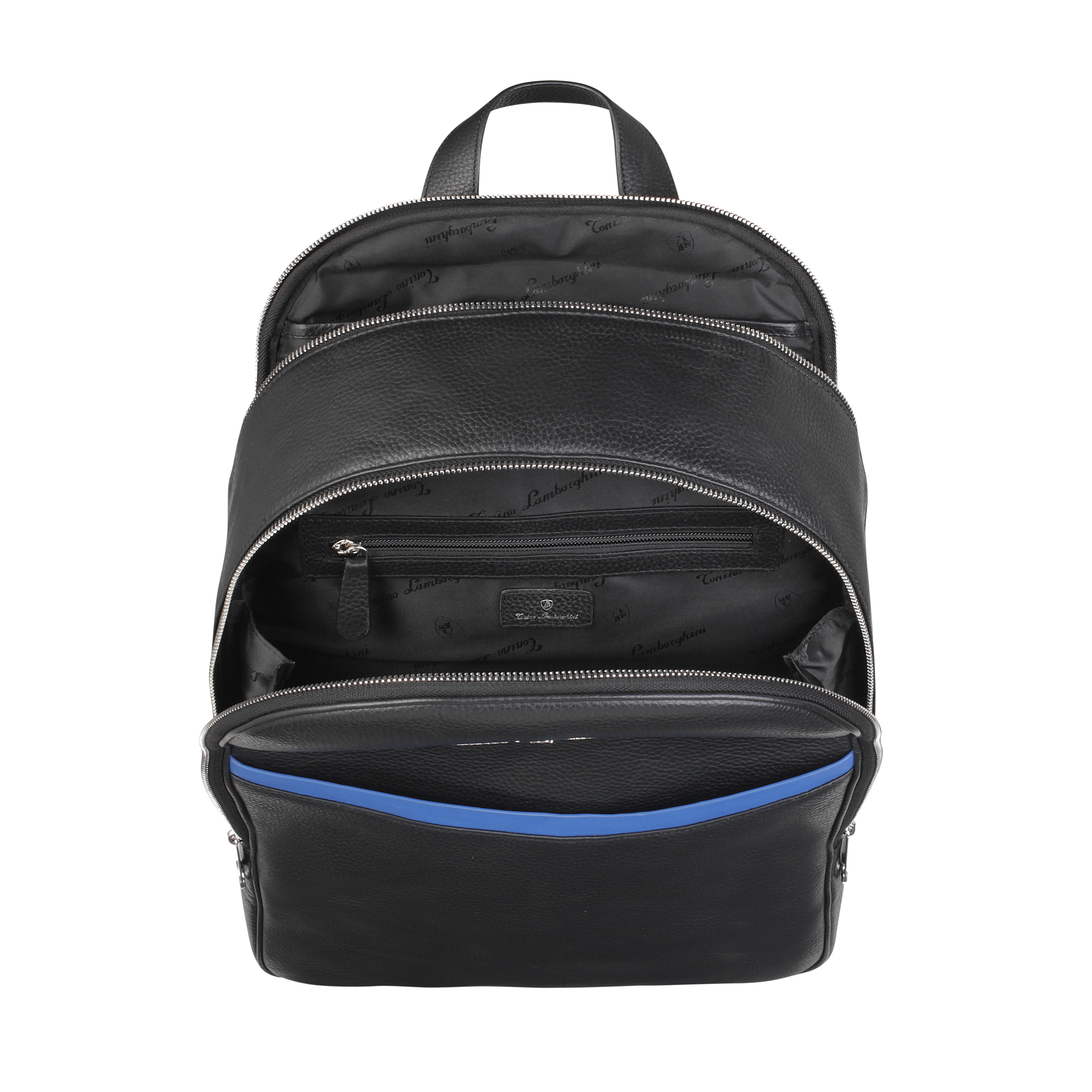Backpack M for PC 14'' Velocità Black Blue – TONINO LAMBORGHINI